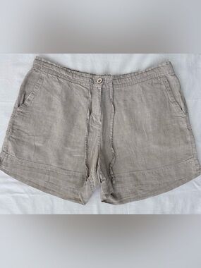 Tommy Bahama Linen Drawstring Relaxed Shorts
